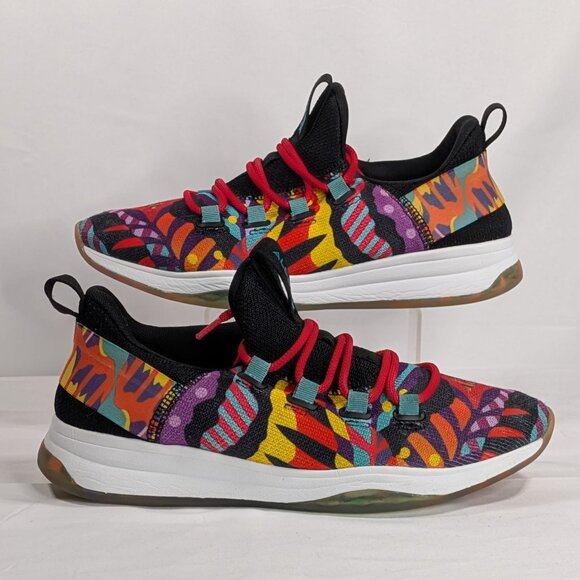 ALDO X DINA SAADI Artist Design MX Trainers Women's Size 8 Multicolor Running - Picture 5 of 9
